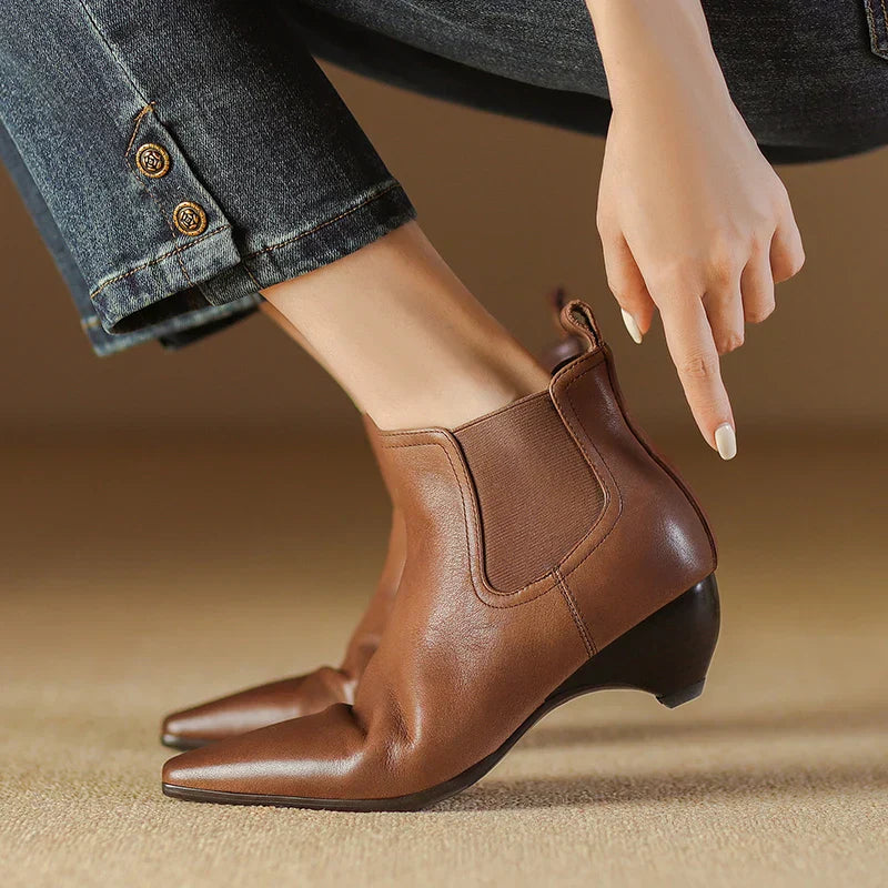 Genuine Leather Boots Laira