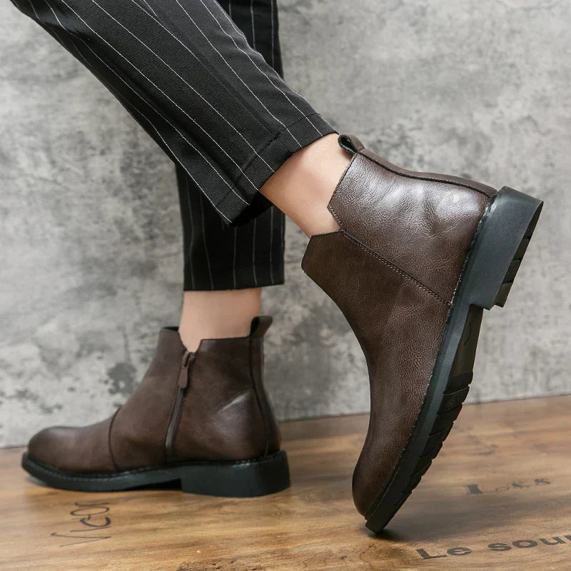 Genuine Leather Rufus Boots