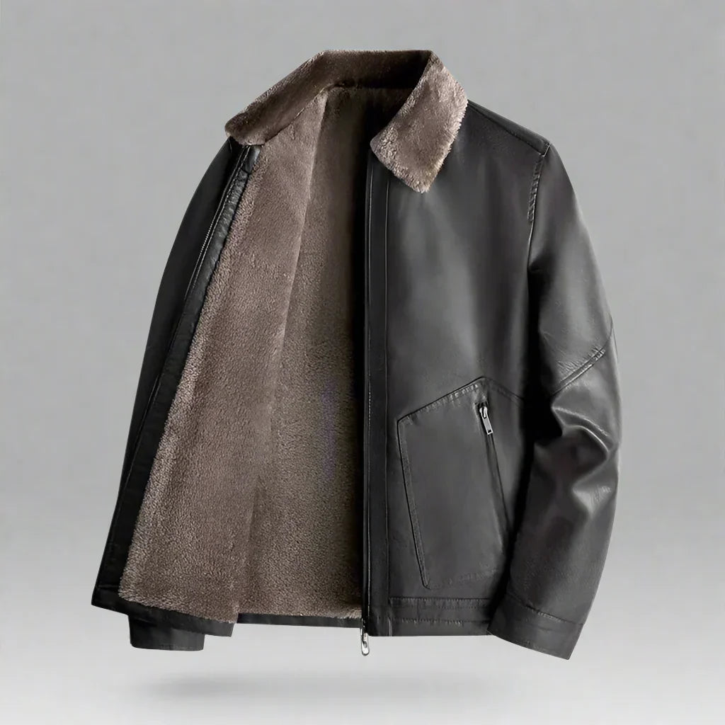 Olof™ | Leather Rider Jacket