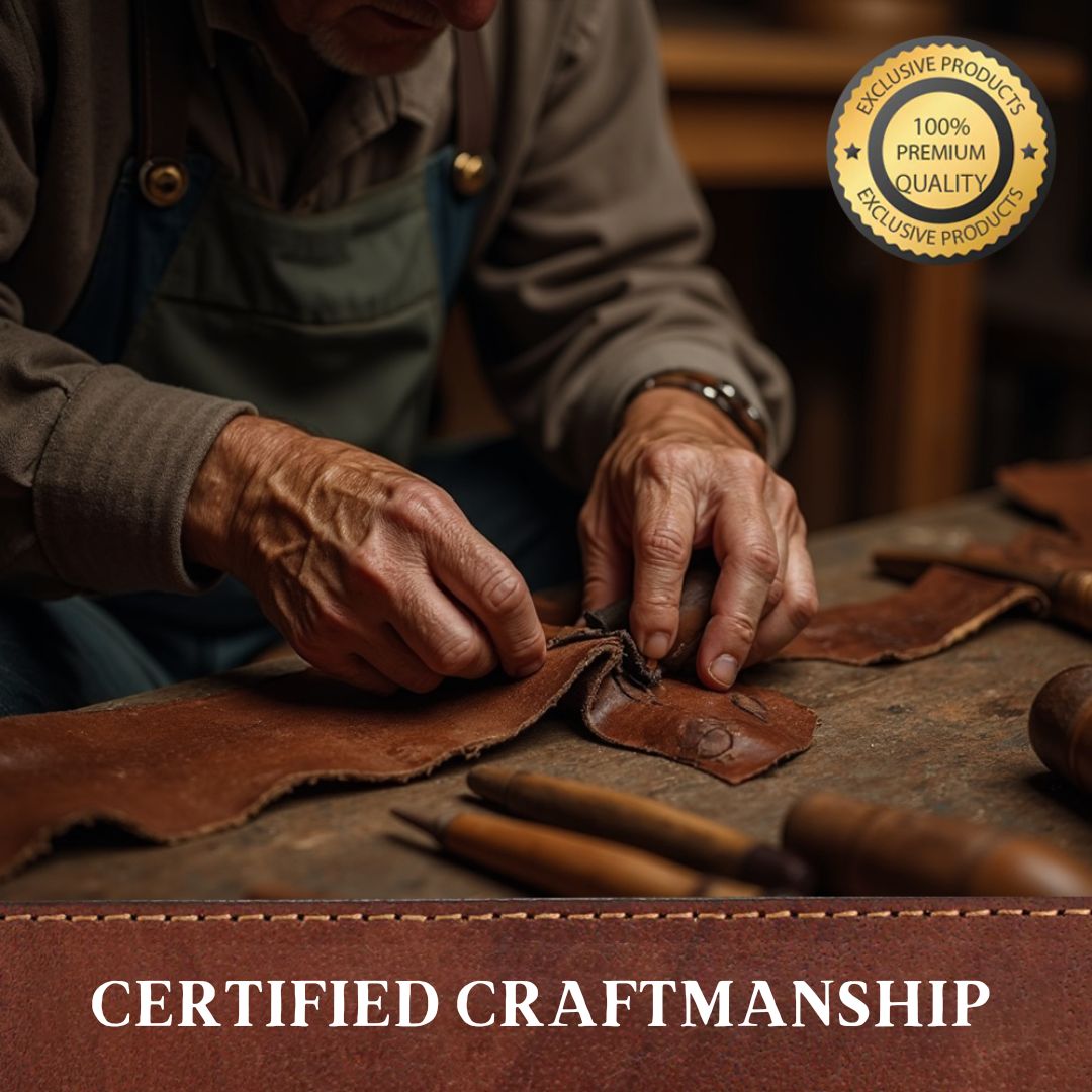 Noah | Vintage Belt with Square Buckle