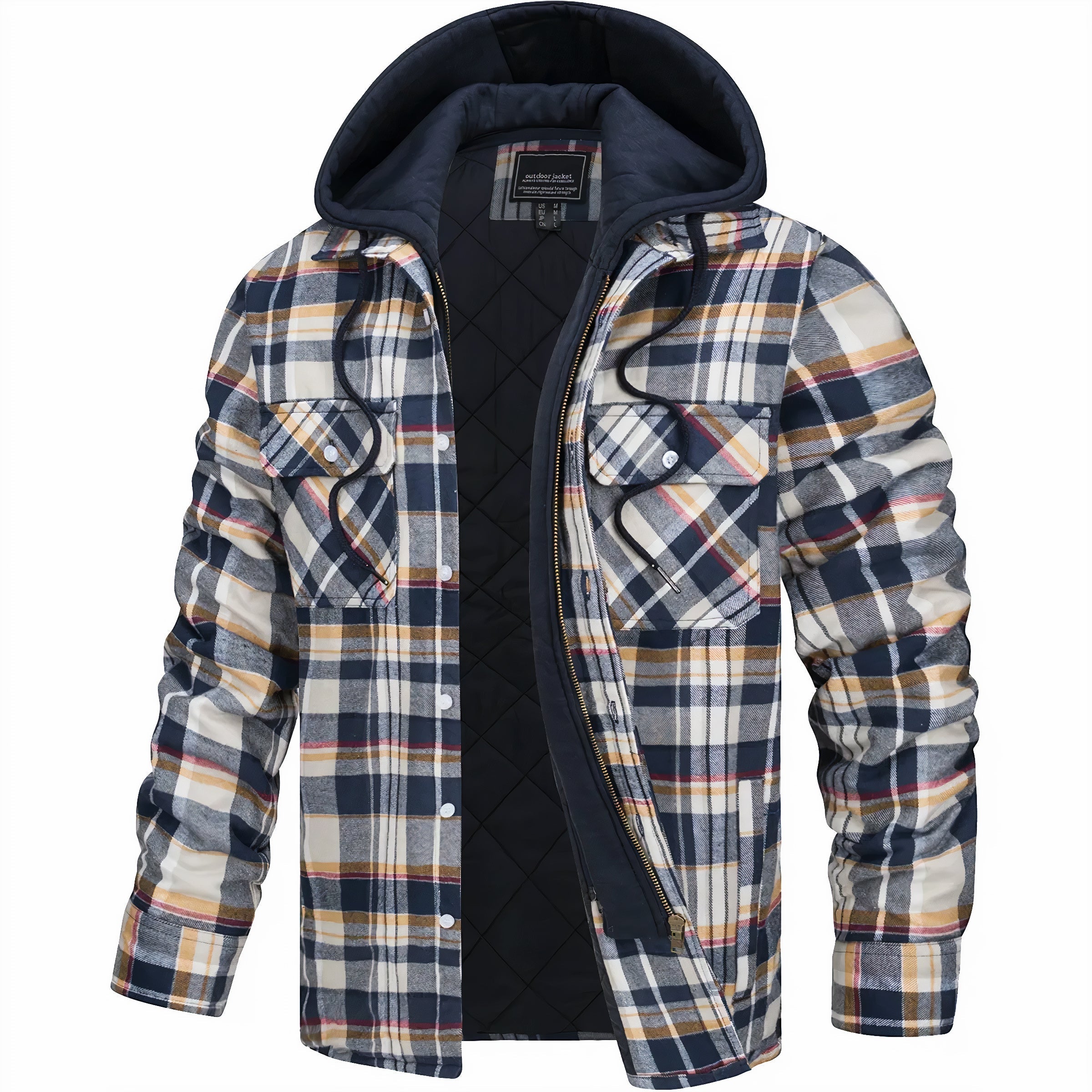 Karl™ | Plaid Zip-Up Jacket