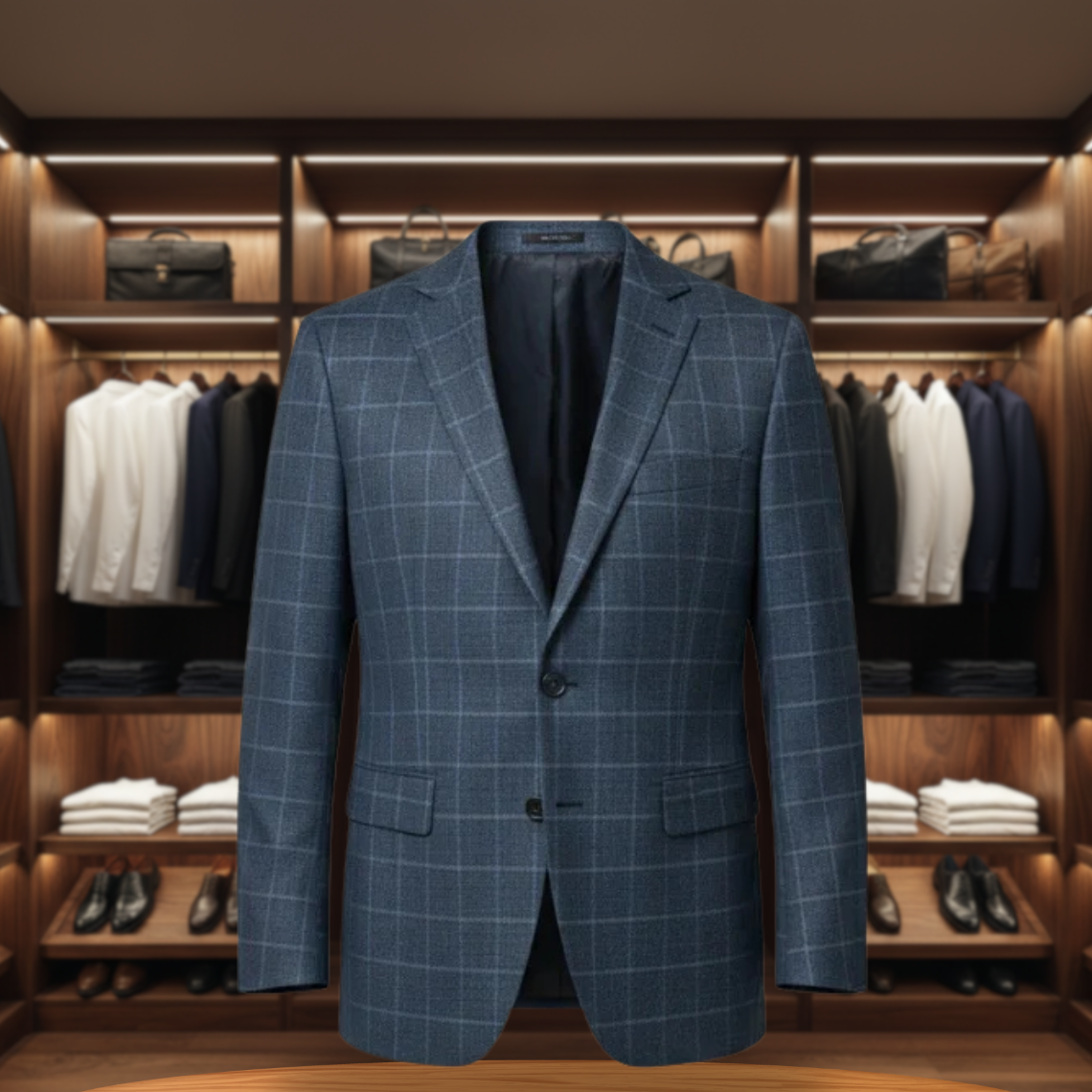 Bexley Checked Blazer for Men | Elegant