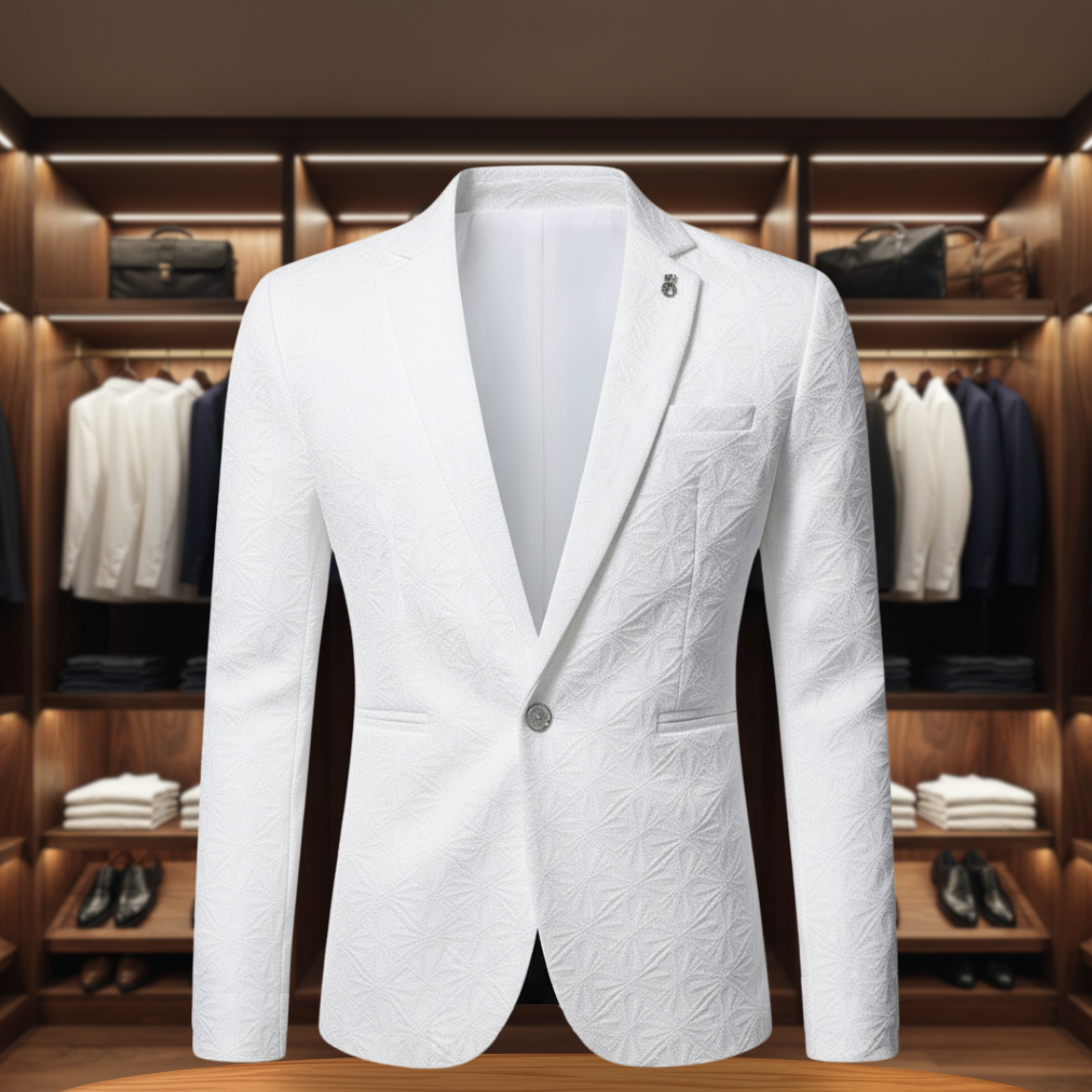 Men's Blazer Madrid Magnolia | Elegant Casual