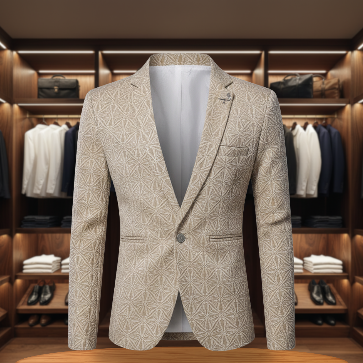 Men's Blazer Madrid Magnolia | Elegant Casual