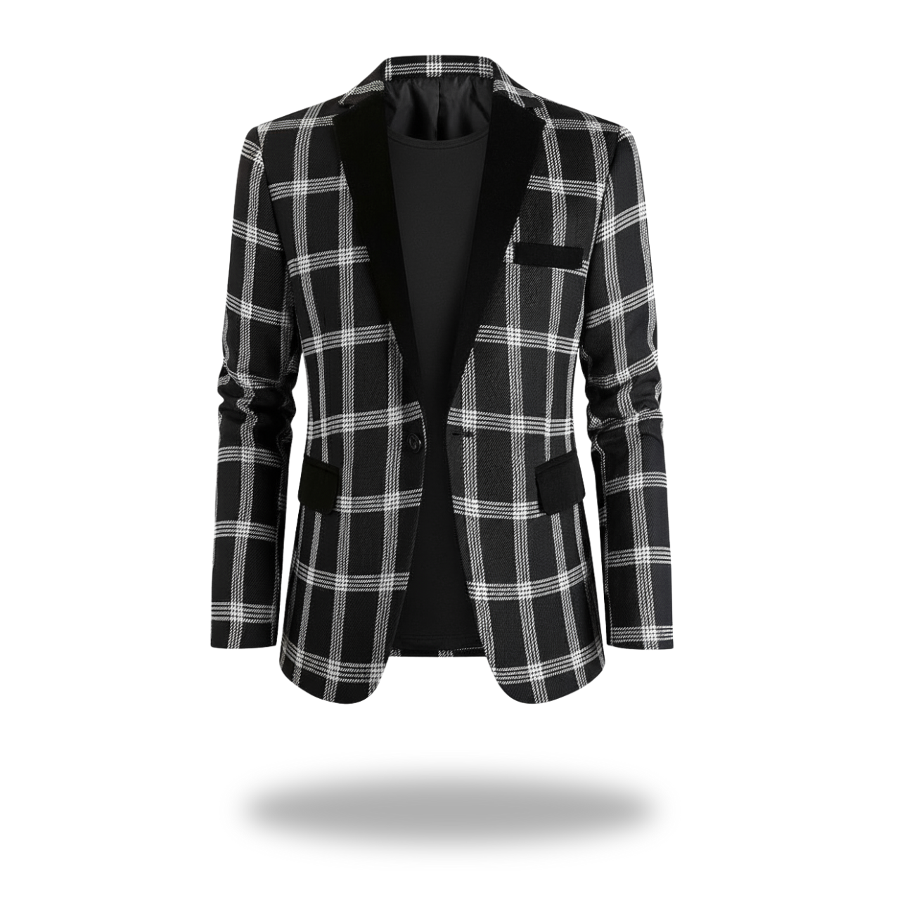 Ethan Checkered Men's Blazer | Classic