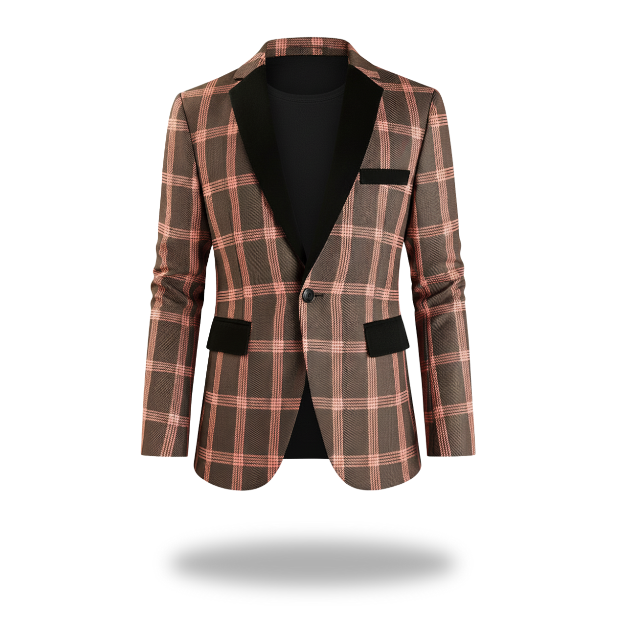 Ethan Checkered Men's Blazer | Classic