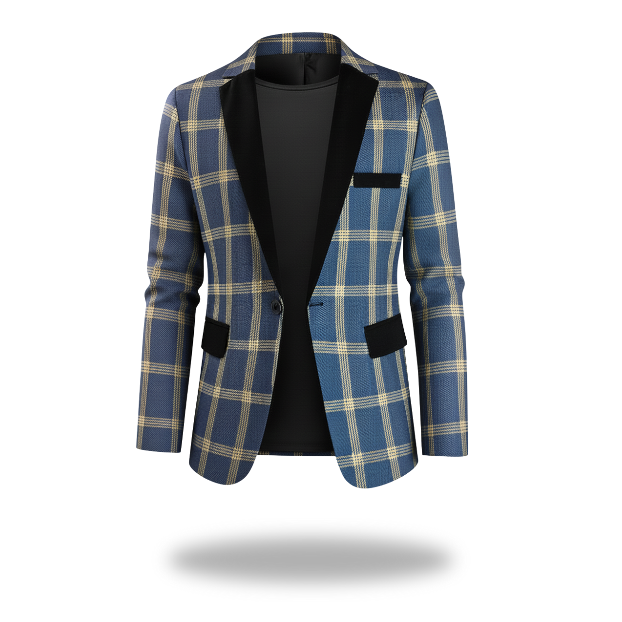 Ethan Checkered Men's Blazer | Classic