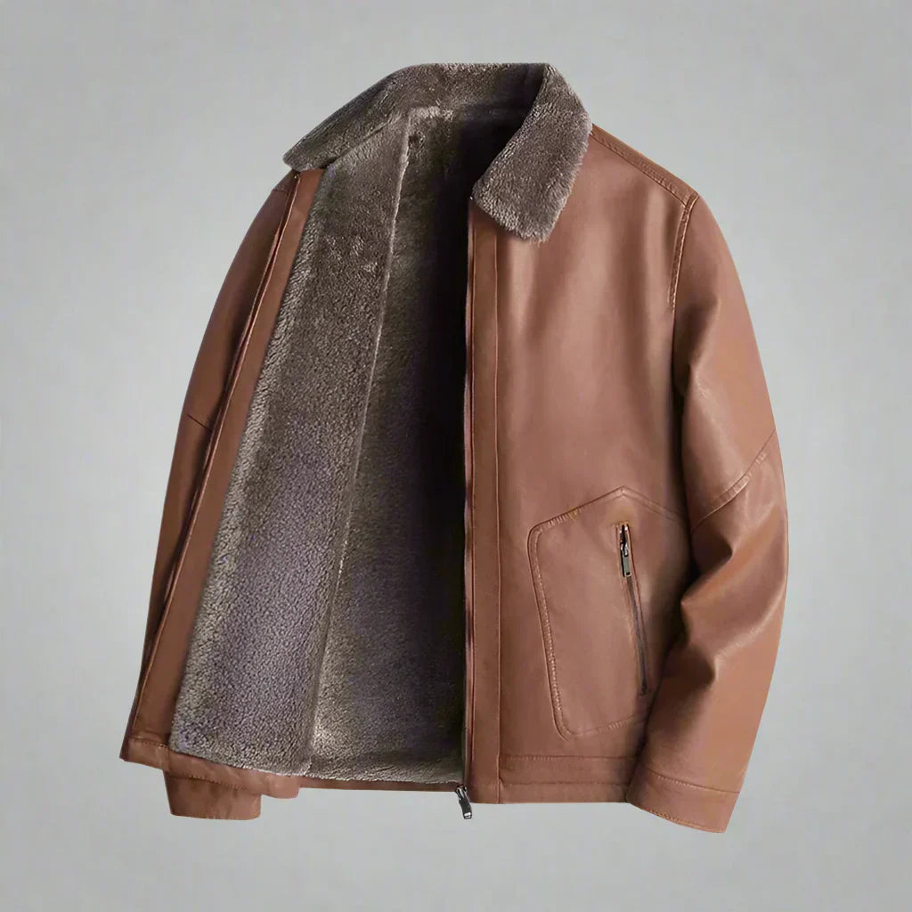 Olof™ | Leather Rider Jacket