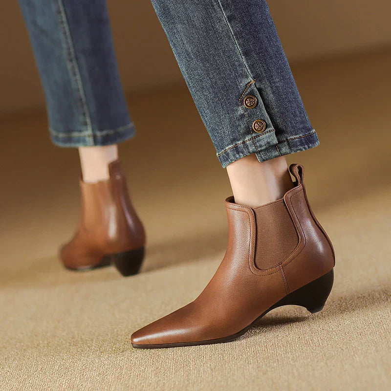 Genuine Leather Boots Laira