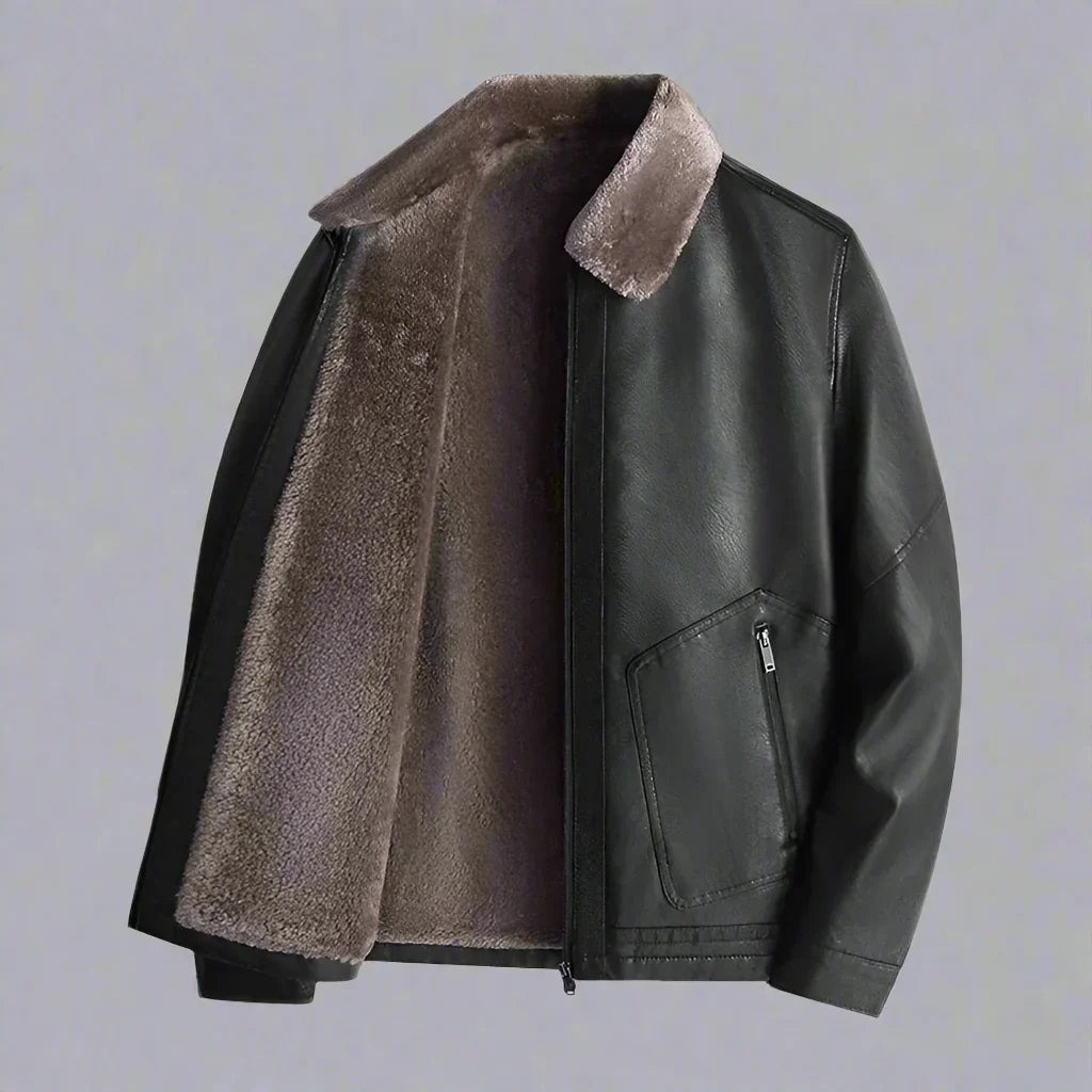 Olof™ | Leather Rider Jacket