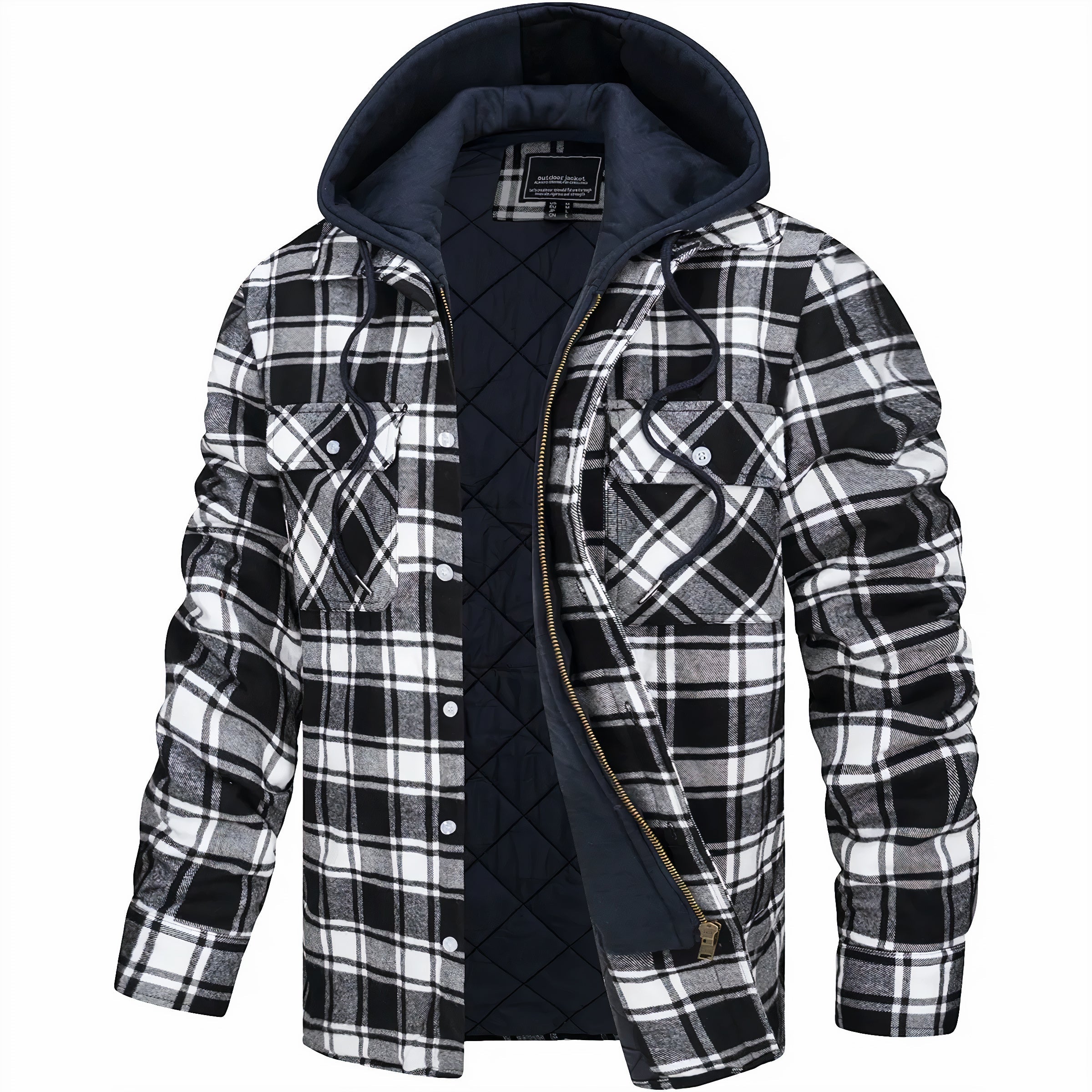 Karl™ | Plaid Zip-Up Jacket