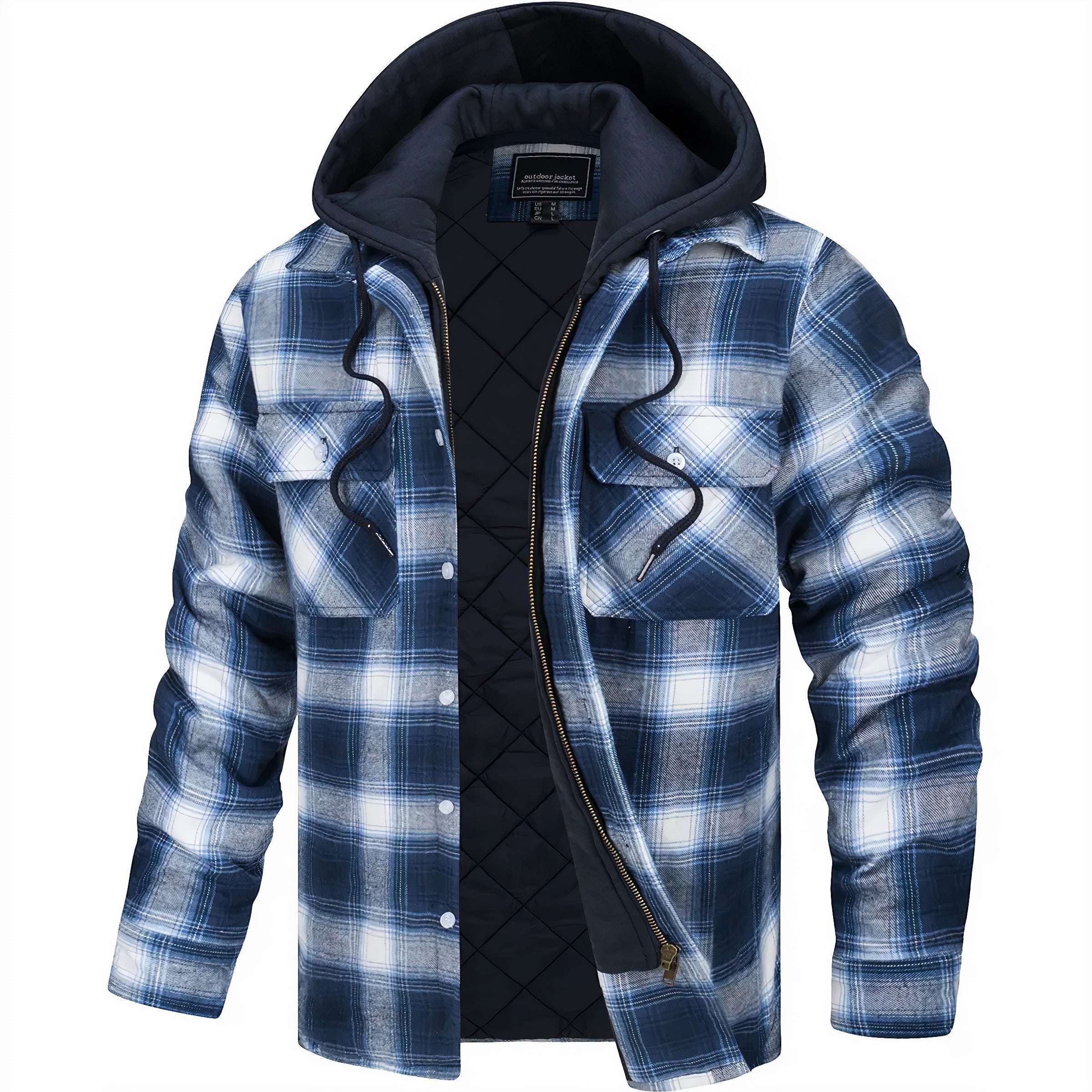 Karl™ | Plaid Zip-Up Jacket