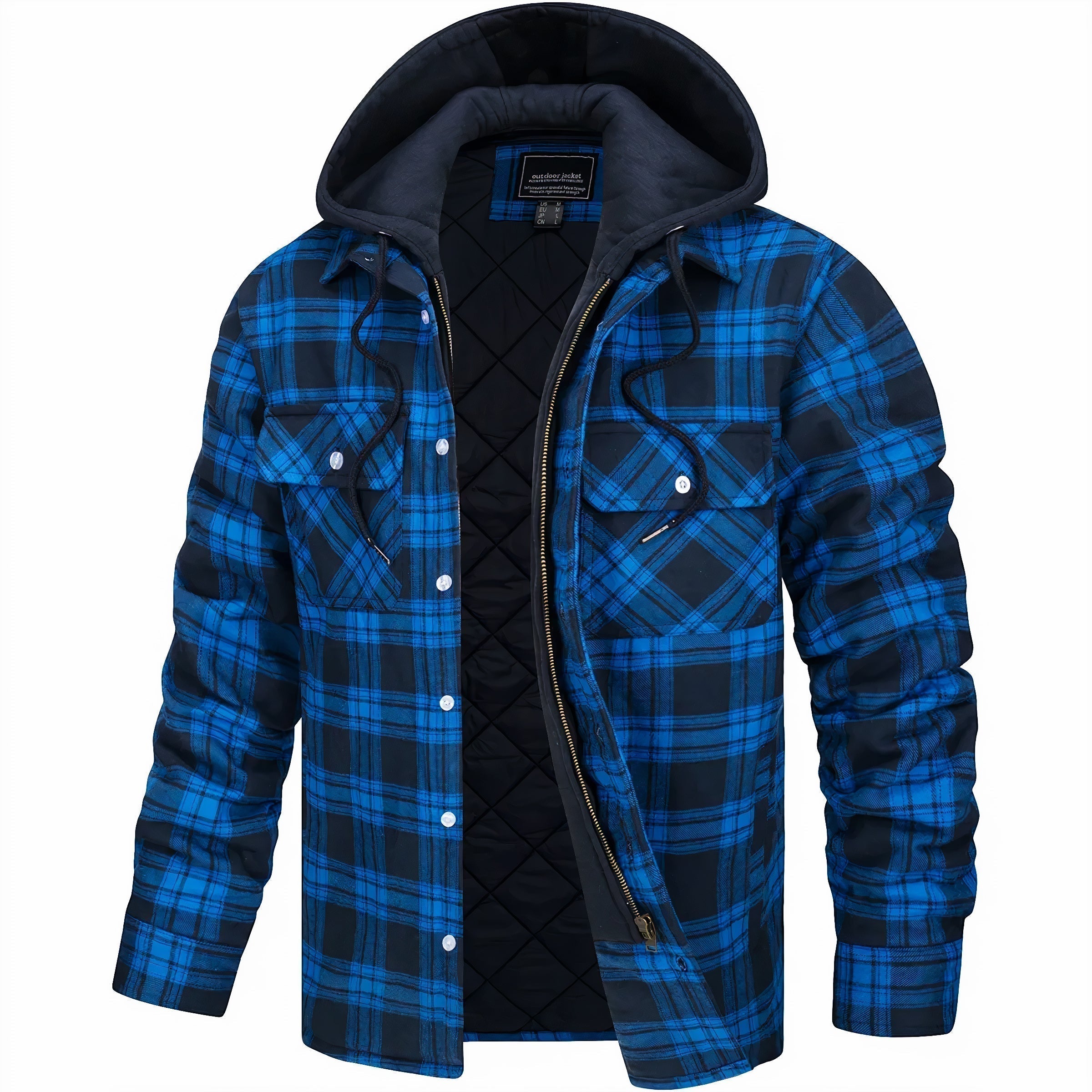 Karl™ | Plaid Zip-Up Jacket